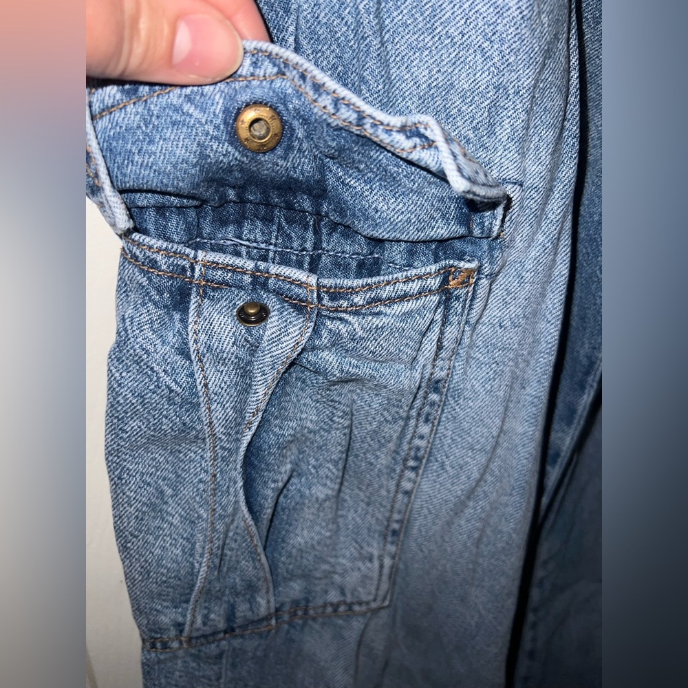 Aeropostale Baggy Cargo Jeans | Women’s Small Reg - Picture 5 of 6